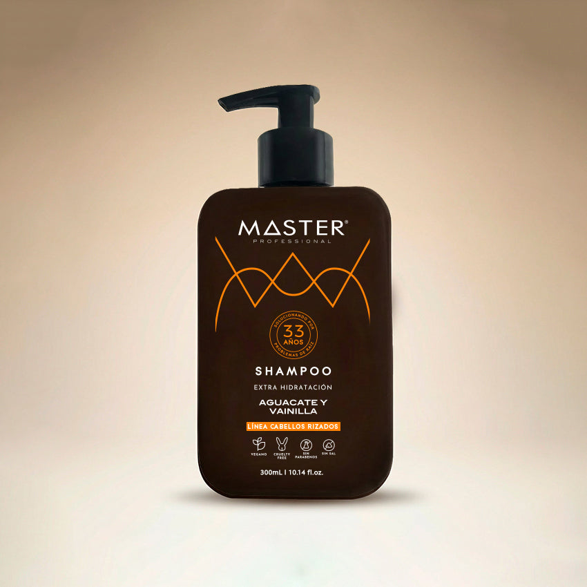 SHAMPOO RIZOS AGUACATE Y VAINILLA 300mL