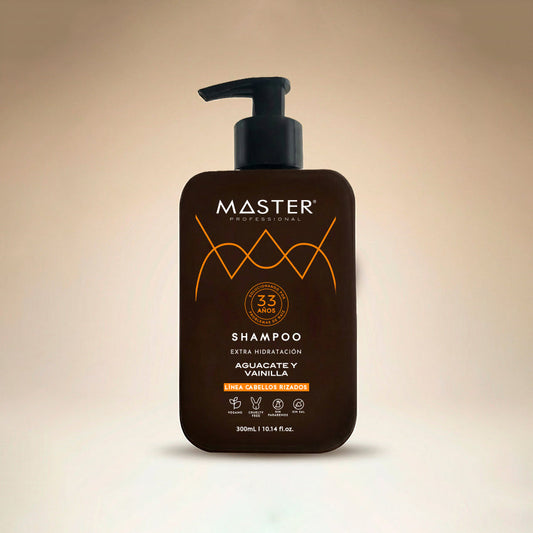 SHAMPOO RIZOS AGUACATE  Y VAINILLA 300mL