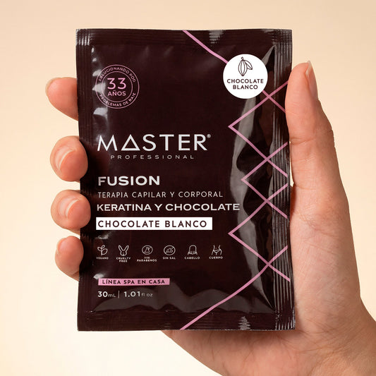 FUSION LISOS KERATINA Y CHOCOLATE BLANCO