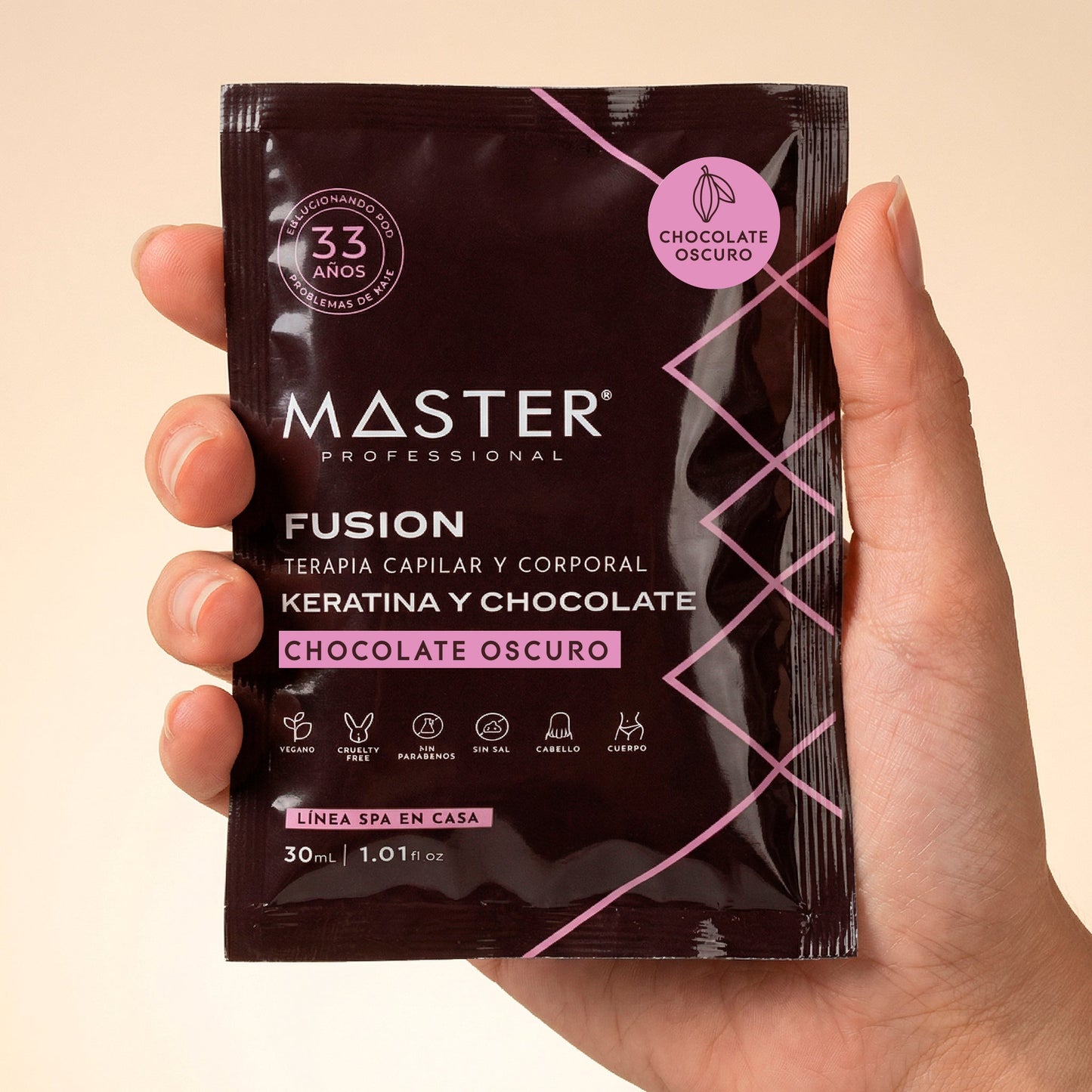 FUSION SPA KERATINA Y CHOCOLATE OSCURO