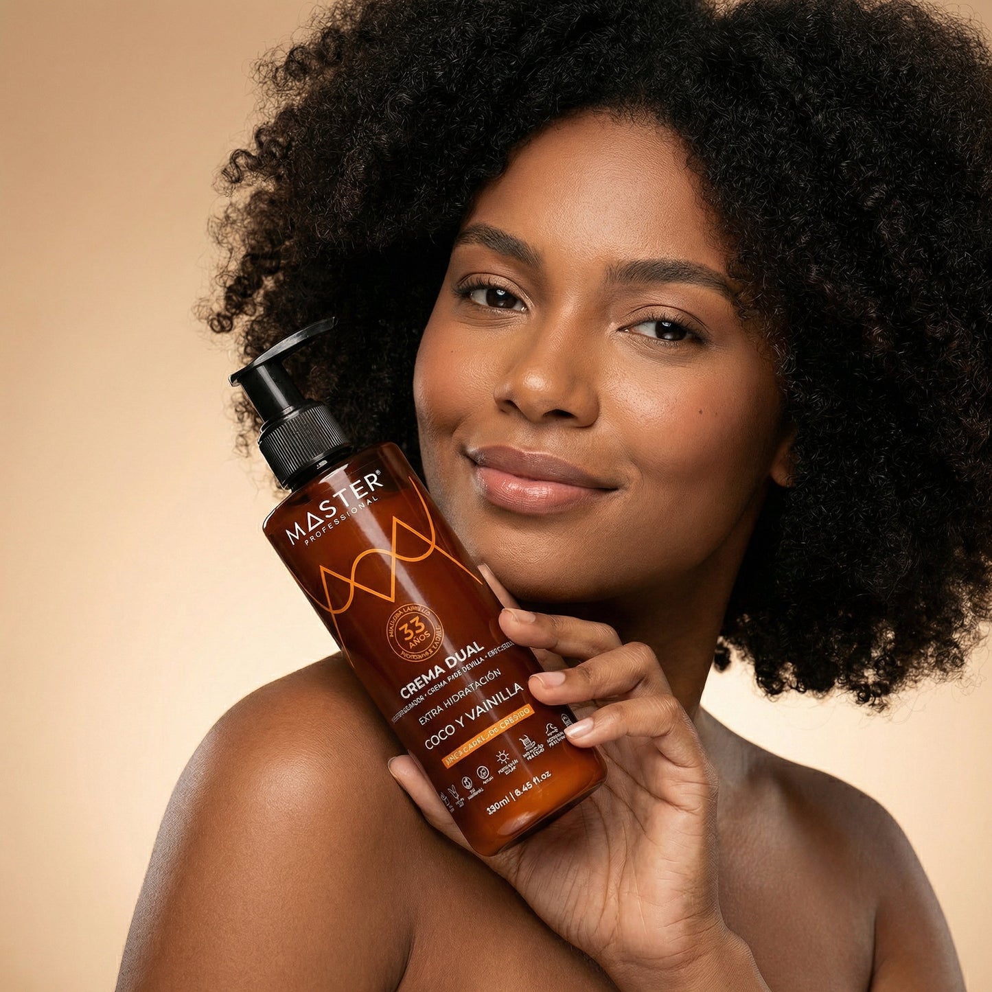 CREMA DUAL RIZOS COCO Y VAINILLA 250mL