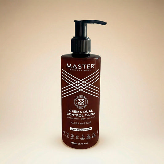 CREMA DUAL CONTROL CAÍDA ALGAS MARINAS 250mL