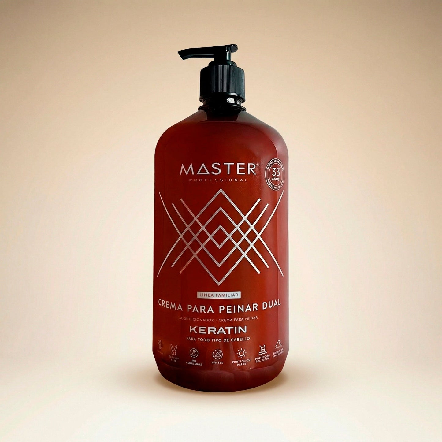 CREMA PARA PEINAR DUAL KERATIN 1 Litro