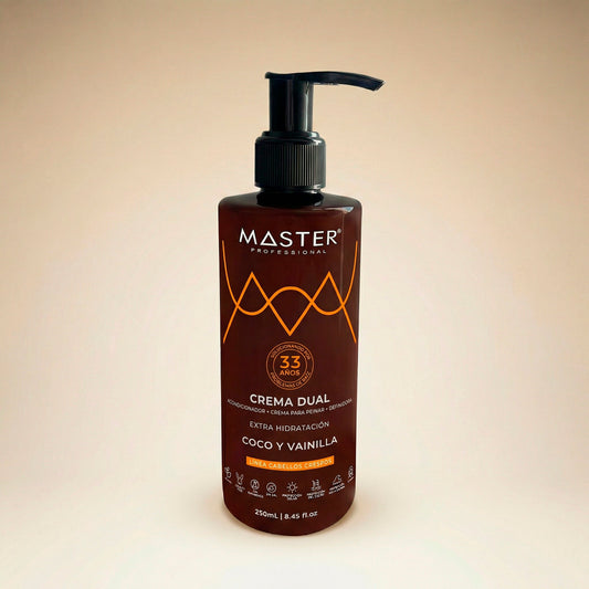CREMA DUAL RIZOS COCO Y VAINILLA 250mL