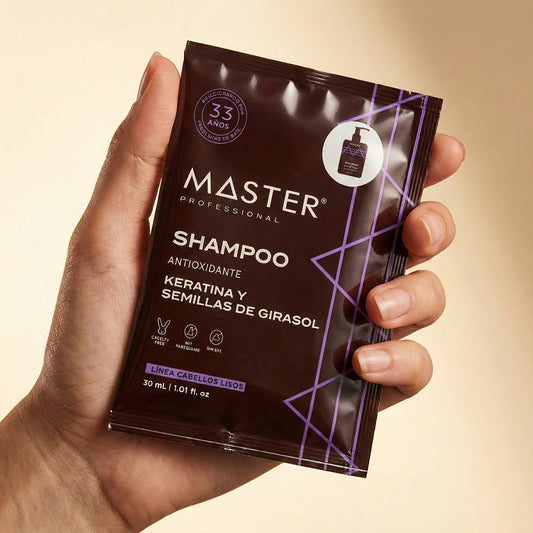 SHAMPOO LISOS KERATINA Y SEMILLAS DE GIRASOL 300mL