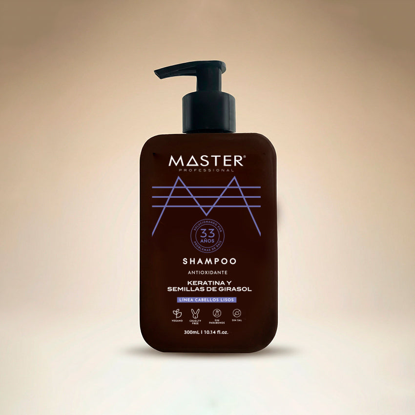 SHAMPOO LISOS KERATINA Y SEMILLAS DE GIRASOL 300mL